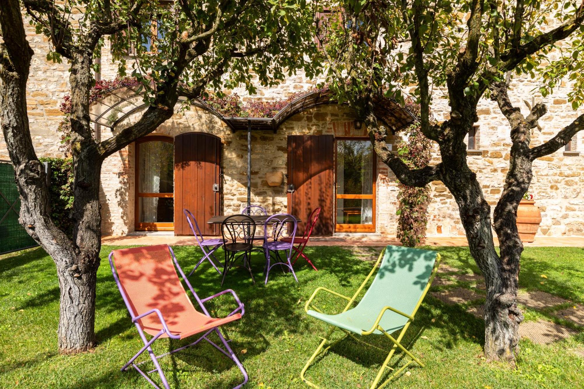 Agriturismo I Gelsi Di Santa Cristina Gubbio Kültér fotó