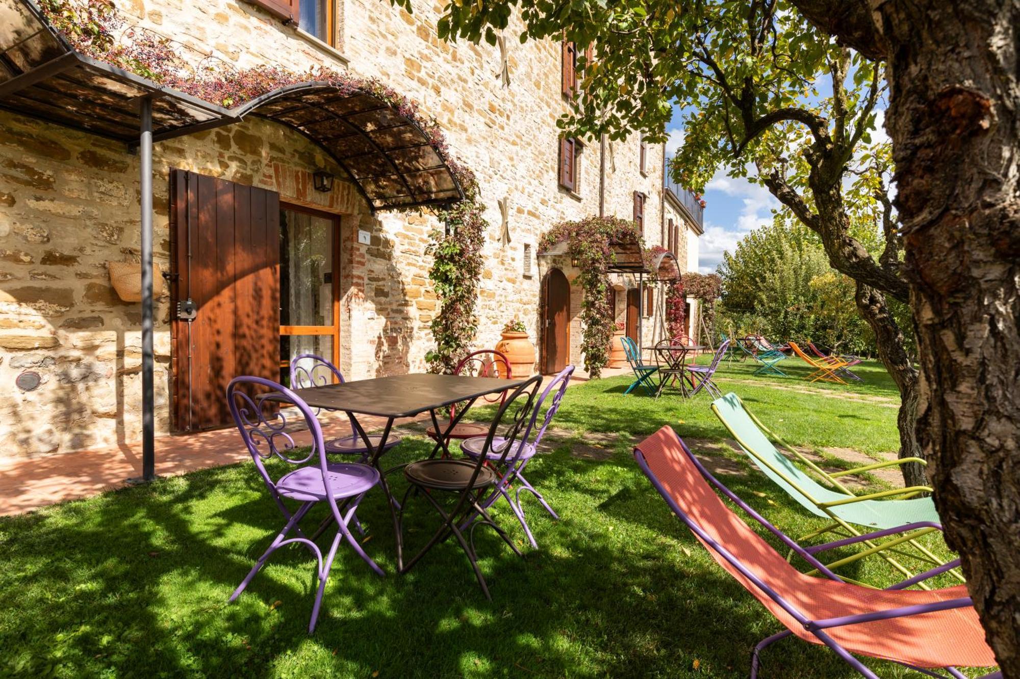 Agriturismo I Gelsi Di Santa Cristina Gubbio Kültér fotó