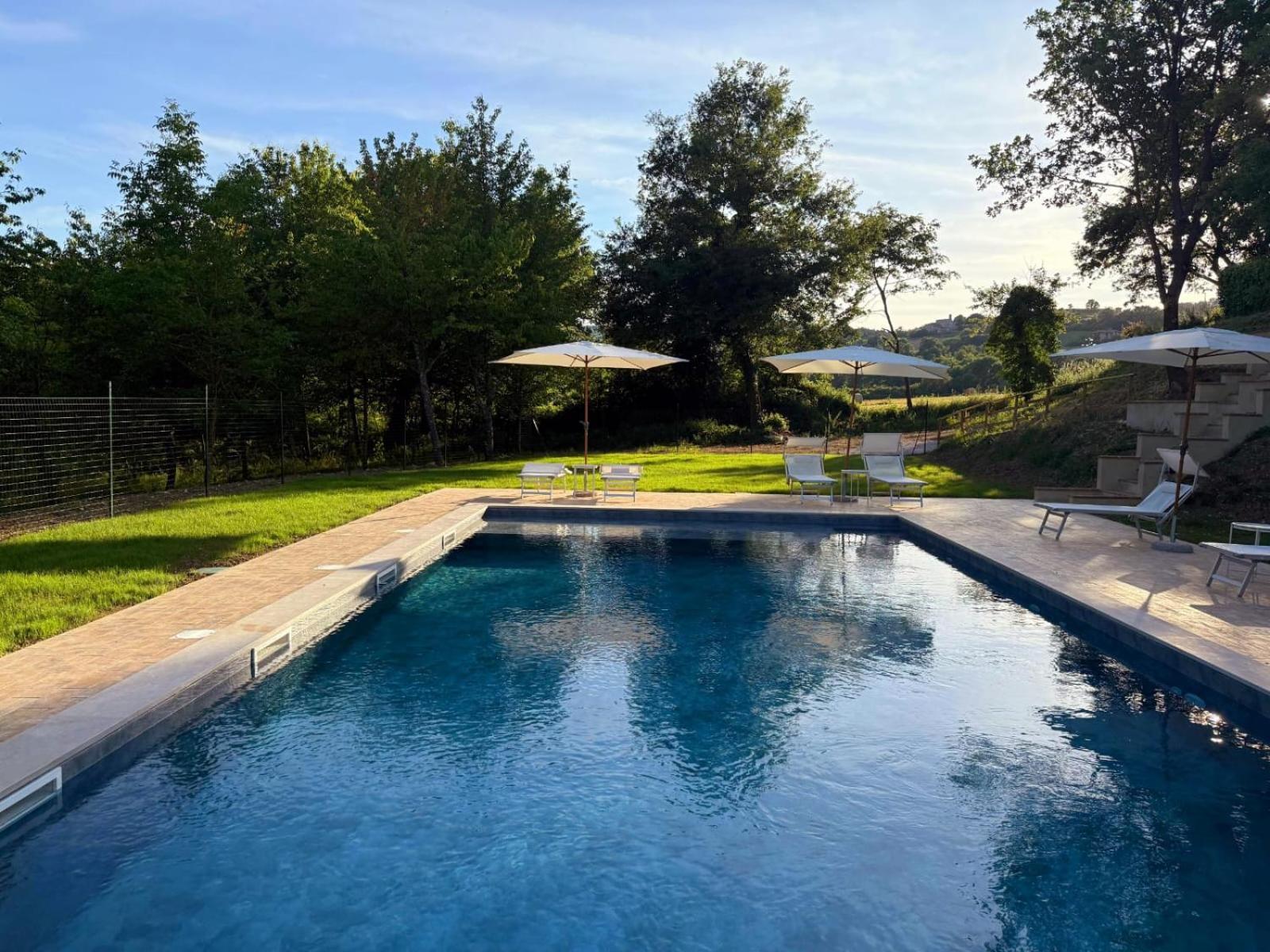 Agriturismo I Gelsi Di Santa Cristina Gubbio Kültér fotó