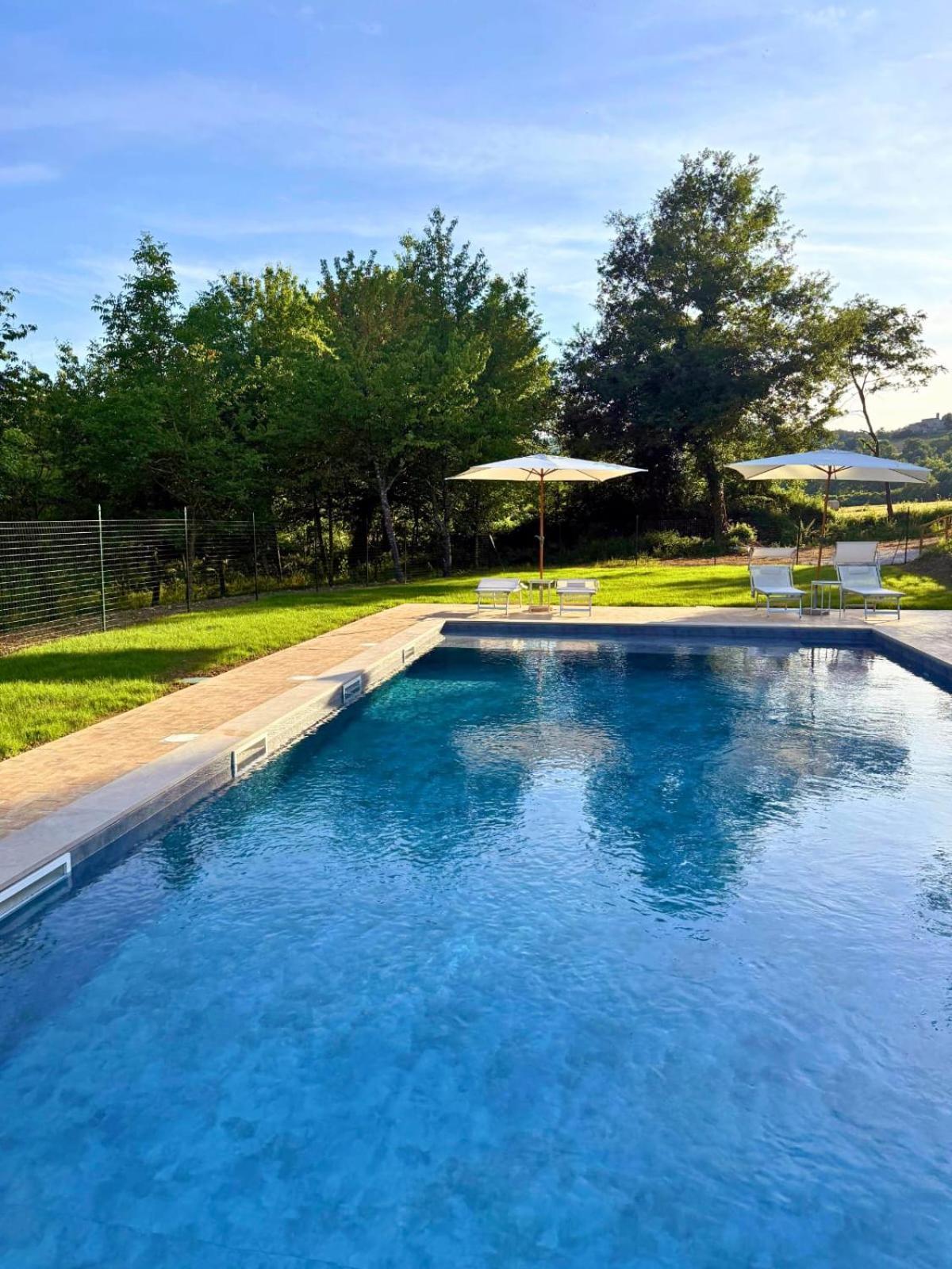 Agriturismo I Gelsi Di Santa Cristina Gubbio Kültér fotó